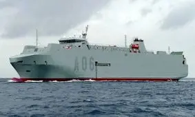 کشتی حامل کمک‌های نظامی اسپانیا به اوکراین در لهستان پهلو گرفت

