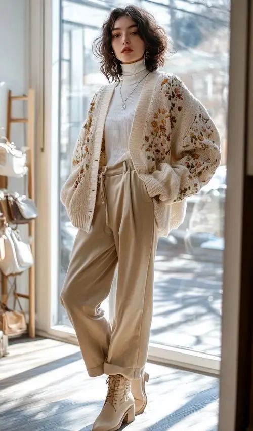 کاردیگن در استایل زمستانی