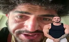 اشک های دردناک آیسان برای سروش ستوده، مربی بدنساز/ ویدئو