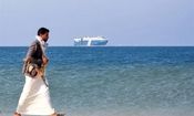 انفجار در نزدیکی یک کشتی در دریای سرخ
