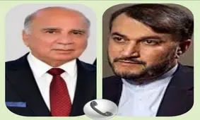 ابلاغ سلام رئیسی به الکاظمی در تماس تلفنی امیرعبداللهیان با وزیر خارجه عراق