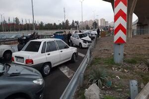 وقوع ۱۷۰۰ تصادف روزانه در شهر تهران