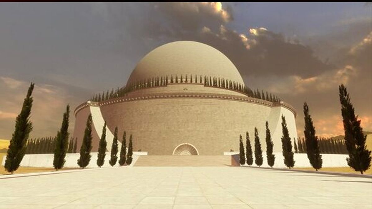 مقبره‌ای بزرگ‌تر از اهرام مصر برای نیوتن که هرگز ساخته نشد