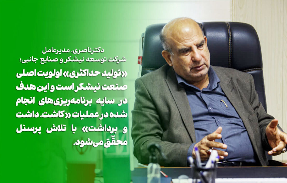 بیش از ۶۵۰ هزار تُن شکر تولید میشود