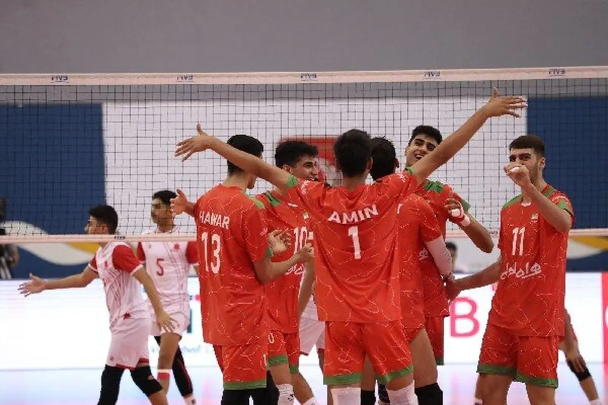 نوجوانان والیبال ایران با پیروزی مقتدرانه مقابل میزبان جهانی شدند

