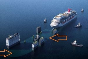 کشتی بوکا ونگارد را ببینید؛ با توانایی حمل 110 هزار تن بار!/تصاویر