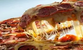 تکنیک کشدار کردن پنیر پیتزا در خانه