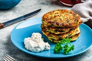 پنکیک سبزیجات؛ میان وعده مقوی برای کودکان
