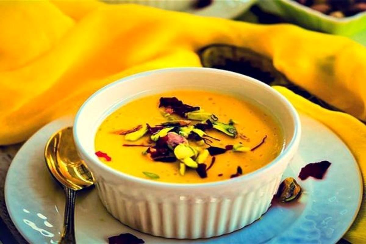 دسر هندی خوشمزه؛ ماست پخته شده
