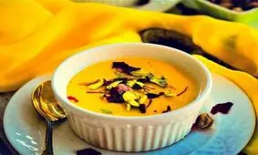 دسر هندی خوشمزه؛ ماست پخته شده