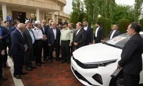 حضور پزشکیان در یک مراسم رونمایی عجیب؛ ماجرا چه بود؟/ عکس