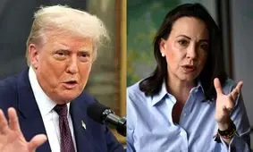 ترامپ: به برنده جایزه نوبل صلح نگفتم جایزه‌ات را به من بده!/ ویدئو