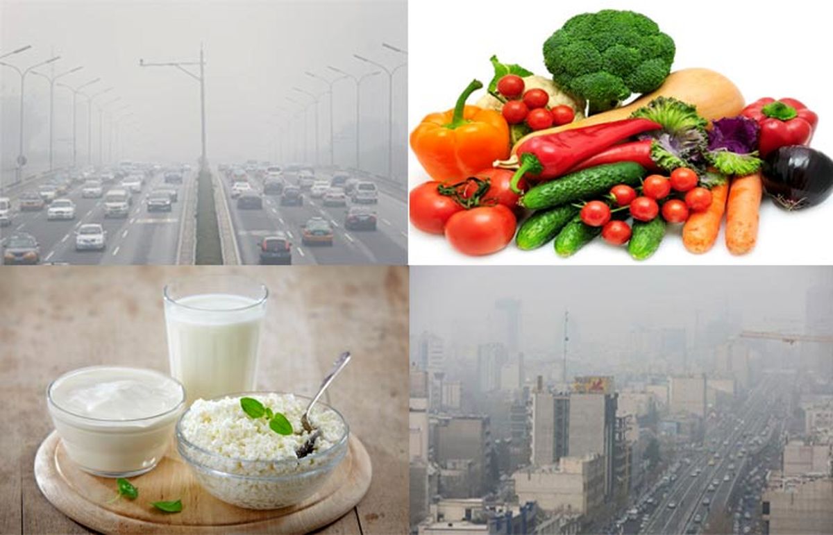 کدام خوراکی ها به کاهش آسیب آلودگی هوا کمک میکند؟