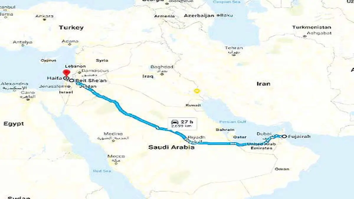 چشم اسرائیل به خلیج فارس/ دور خوردن ایران از یک مسیر ترانزیتی مهم/ هند ایران را فریب داد

