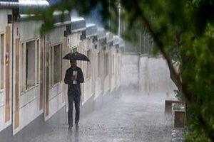 رگبار شدید باران در ۱۸ استان