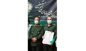 تقدیر رئیس سازمان بسیج مستضعفین از مسئول سازمان بسیج رسانه خوزستان