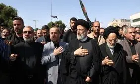 حضور رئیسی در جمع سوگواران اربعین حسینی در بیرجند/ ویدئو