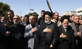 حضور رئیسی در جمع سوگواران اربعین حسینی در بیرجند/ ویدئو