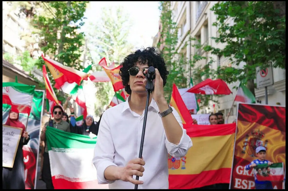 ویدئویی از یک کنسرت اسپانیایی در تهران در قدردانی از همبستگی اسپانیا با مردم ایران

