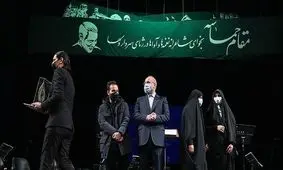 اجرای ارکستر سمفونیک برای حاج قاسم/ قالیباف: شهید سلیمانی هنرمند بود/ حدادعادل: امام فرمود موسیقی رخوت برای مردم پخش نکنید!