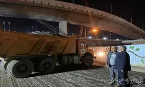  بازدید شهردار اهواز از روند آماده سازی مسیر شمال به جنوب زیرپل روگذر تقاطع غیرهمسطح شهید کجباف