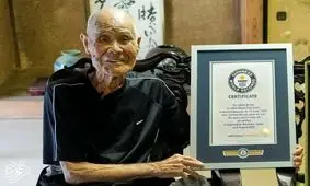 پیرمرد ۱۰۲ساله ژاپنی بازهم رکورد زد