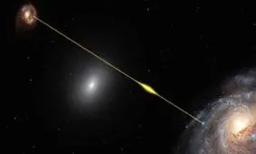 این نور ۸ میلیارد سال سفر کرده است