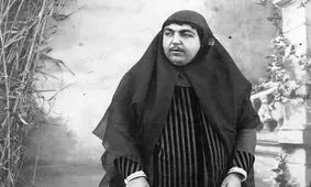 سفر در زمان؛ «ژست هنری دختر ناصرالدین شاه با انار پاییزی»؛ سال 1260