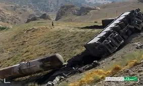 خروج قطار از ریل، راه‌آهن سراسری جنوب را مسدود کرد