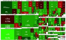 سبزپوشی تالار شیشه‌ای
