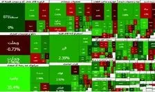 سبزپوشی تالار شیشه‌ای