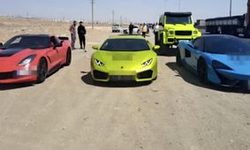 توقیف خودروهای لاکچری خبرساز جاده هراز/ ویدئو