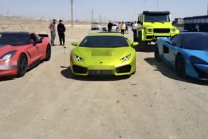 توقیف خودروهای لاکچری خبرساز جاده هراز/ ویدئو