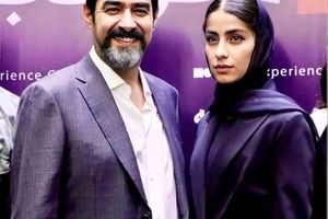 شهاب حسینی و همسرش در اکران خصوصی فیلم در پردیس چارسو تهران/ تصویر