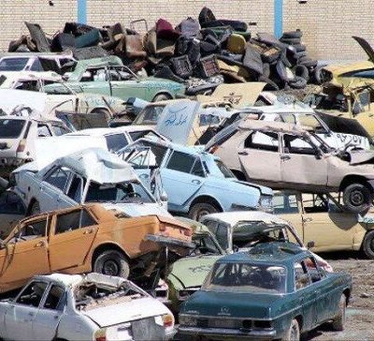 ۸ میلیون خودروی فرسوده تا پنج سال دیگر!