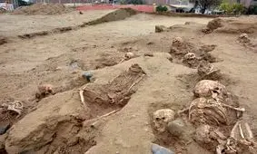 کشف اسکلت ۷۶ کودک که قربانی مراسمی مذهبی شدند/ عکس
