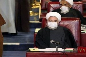 تصویر حسن روحانی امروز در مجلس خبرگان