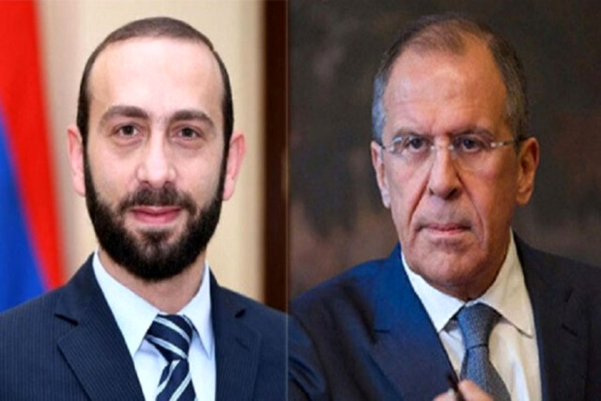 وزیران خارجه روسیه و ارمنستان تلفنی گفت وگو کردند