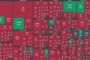 ریزش ۳۸ هزار واحدی شاخص بورس