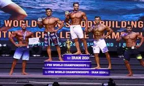 ایران قهرمان پرورش اندام جهان شد

