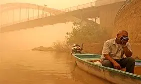 گرد و غبار نفس مردم خوزستان را تنگ کرد