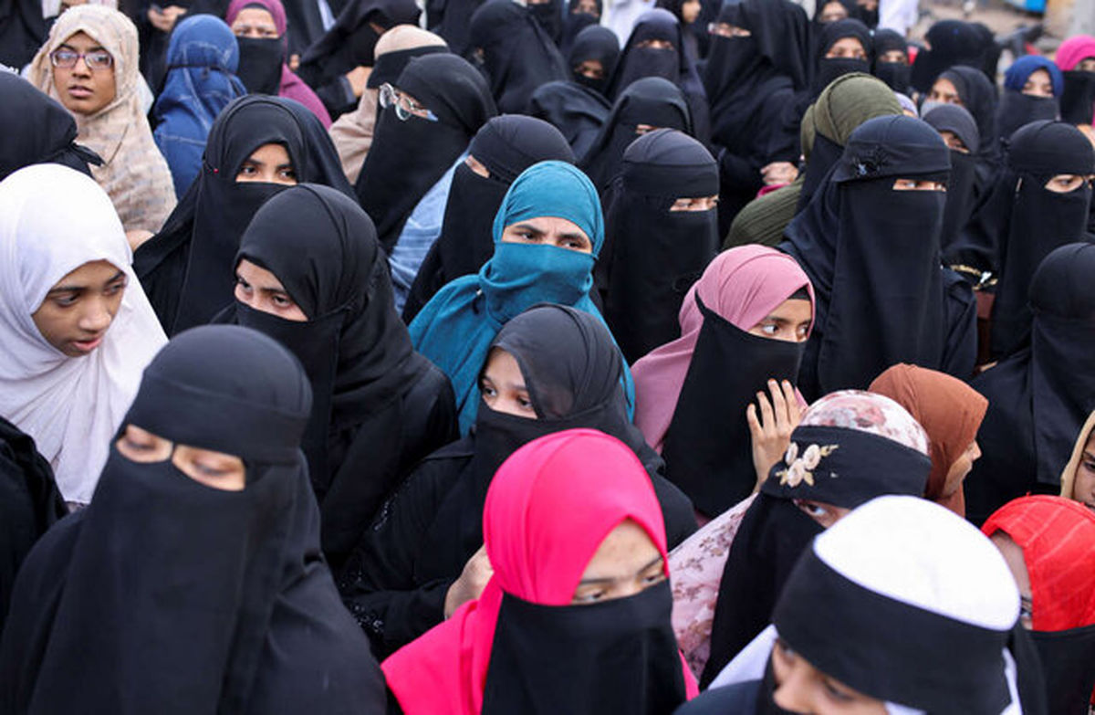 مناقشه حجاب زنان مسلمان در هند به پرجمعیتترین ایالت این کشور رسید