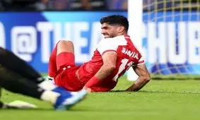 خبر بد برای پرسپولیس/ اسماعیلی‌فر نتوانست با تیم تمرین کند

