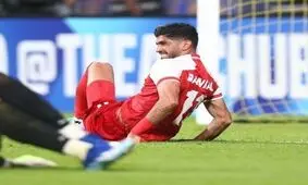 خبر بد برای پرسپولیس/ اسماعیلی‌فر نتوانست با تیم تمرین کند

