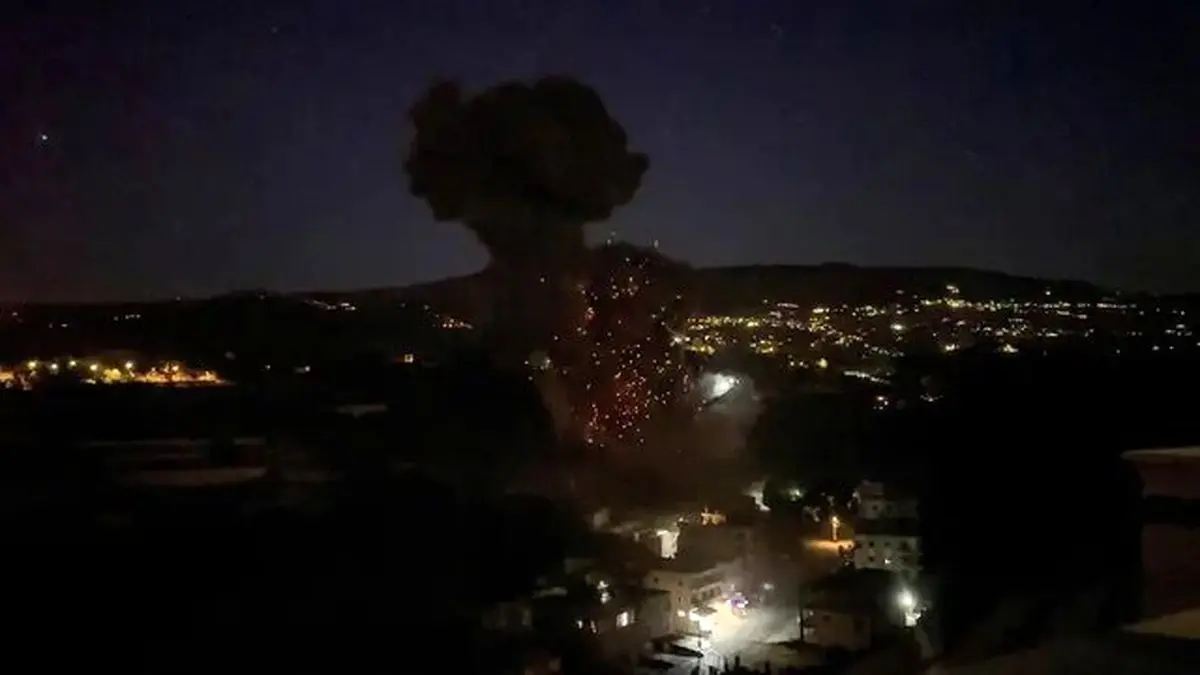 حملات هوایی گسترده اسرائیل به لبنان با ادعای حمله به زیرساخت‌های نظامی حزب‌الله