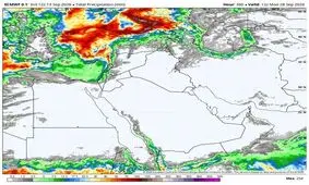 بارش‌های قابل‌ملاحظه از ابتدای مهرماه در سواحل خزر آغاز می‌شود
