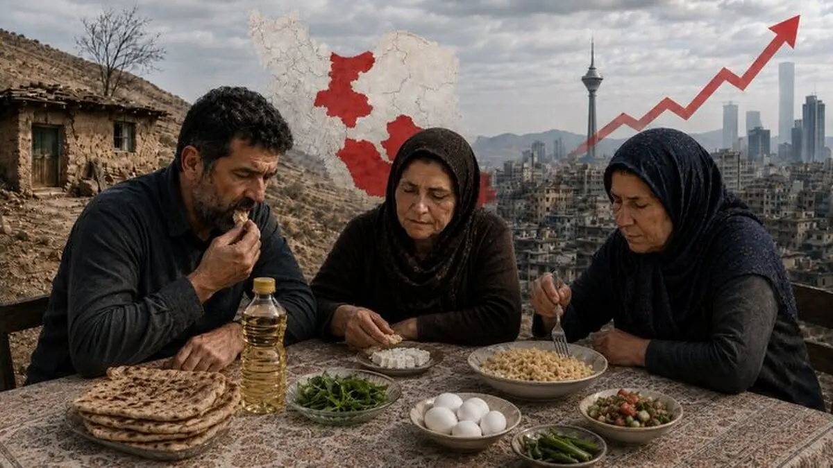 سونامی گرانی به سفره فقرا رسید/ عبور تورم خوراکی‌ها از مرز ۱۳۴ درصد/ ۱۱ استان درگیر تورم سه‌رقمی هستند