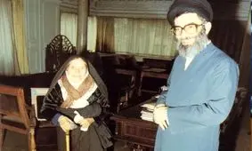 صدای کمتر شنیده شده مادر رهبر شهید انقلاب