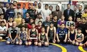 تجلیل از ورزشکاران دولت آباد شهر ری توسط دبیرکل حزب نگاه نو و قهرمان ووشو جهان