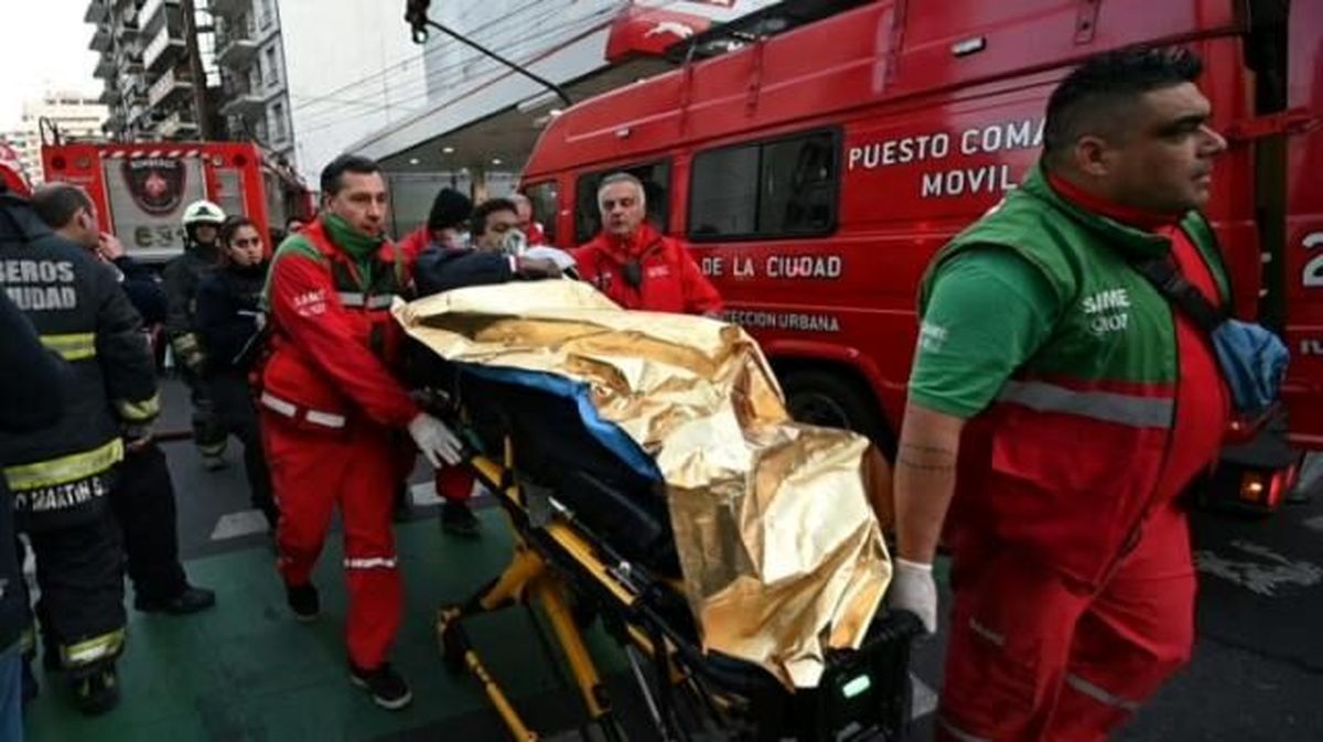 ۵ کشته و ۳۵ مجروح بر اثر آتش سوزی در پایتخت آرژانتین